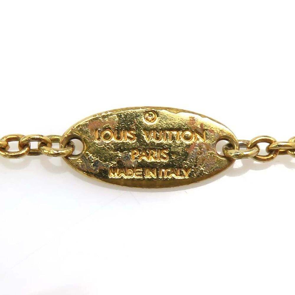 LOUIS VUITTON Gold Charm Bracelet - Picture 10 of 11